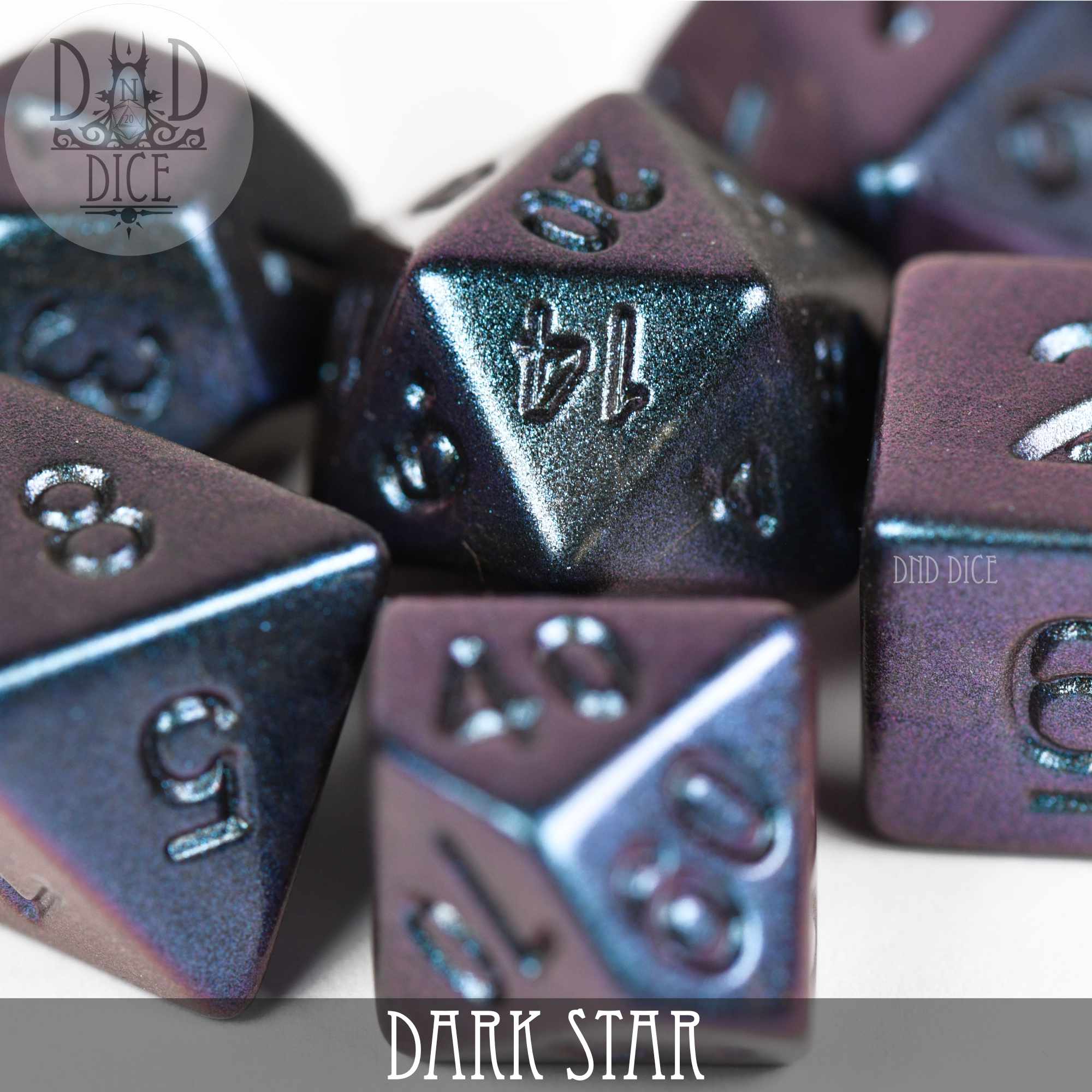 Dark Star Dice Set - Bards & Cards