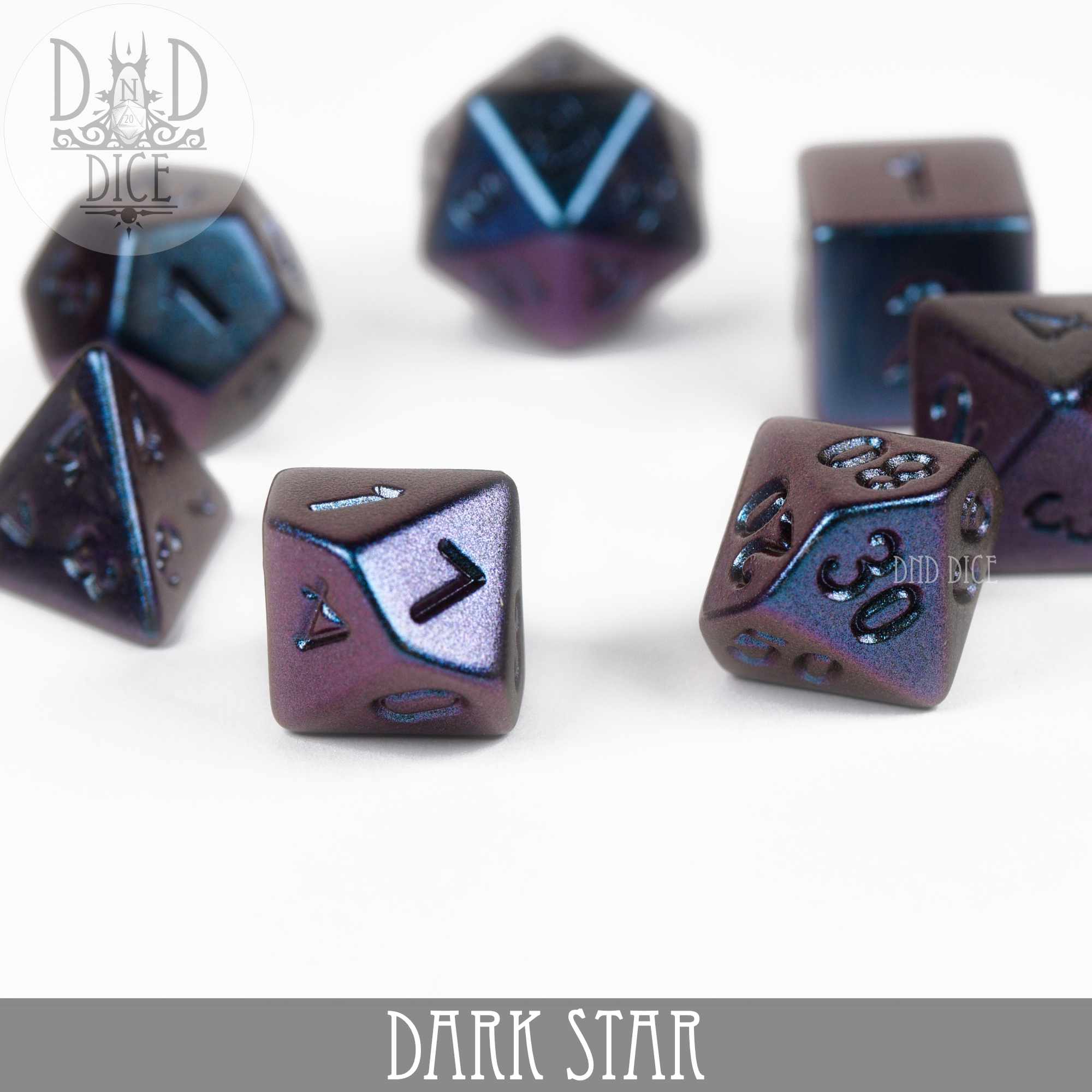 Dark Star Dice Set - Bards & Cards