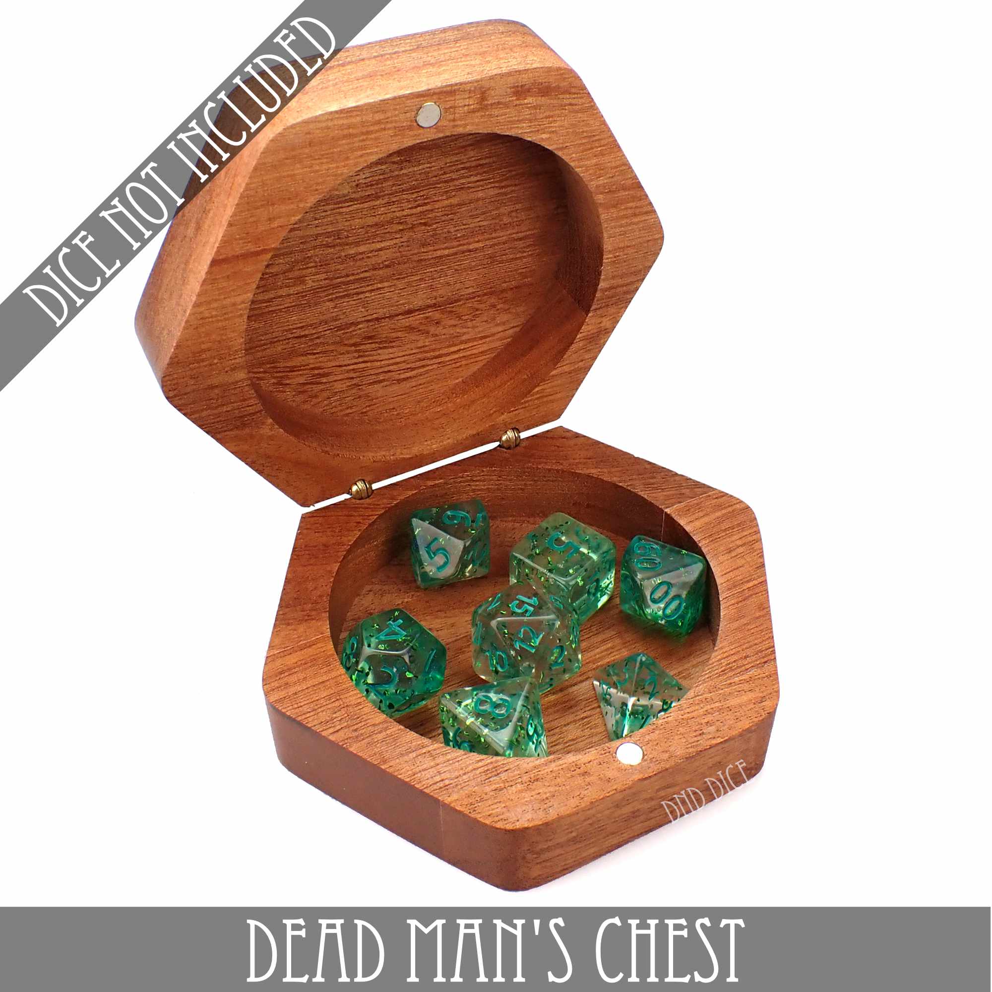 Dead Man's Chest Dice Box - Bards & Cards