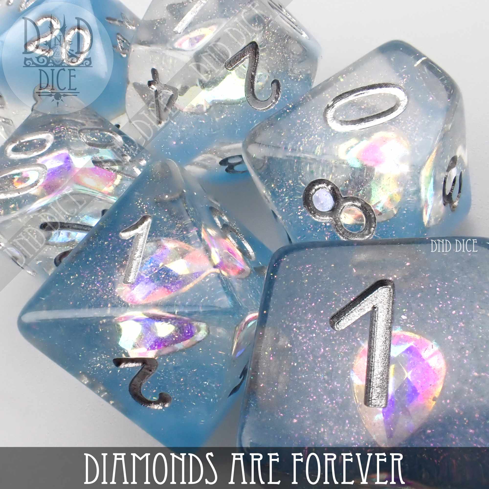 Diamonds are Forever Dice Set - Bards & Cards