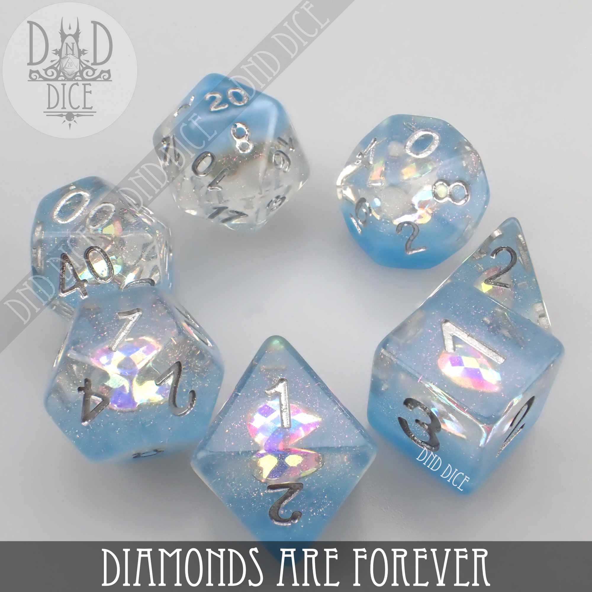 Diamonds are Forever Dice Set - Bards & Cards