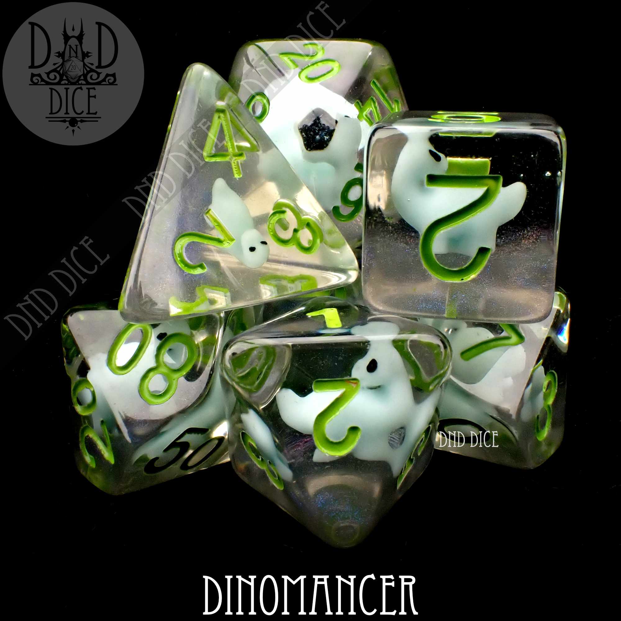 Dinomancer Dice Set - Bards & Cards