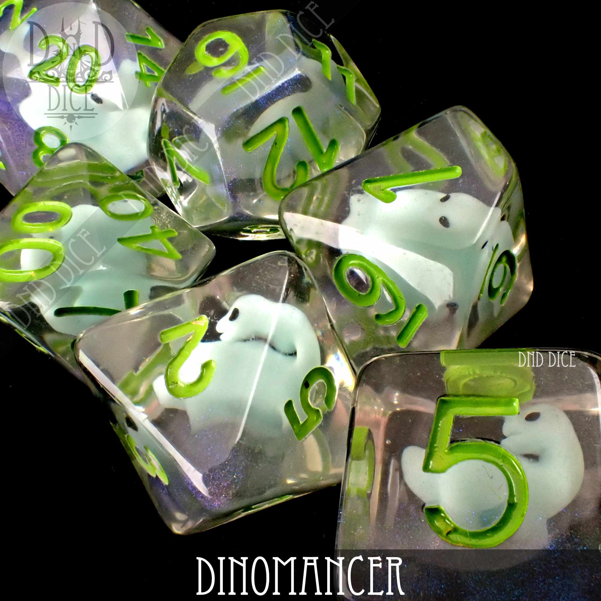 Dinomancer Dice Set - Bards & Cards