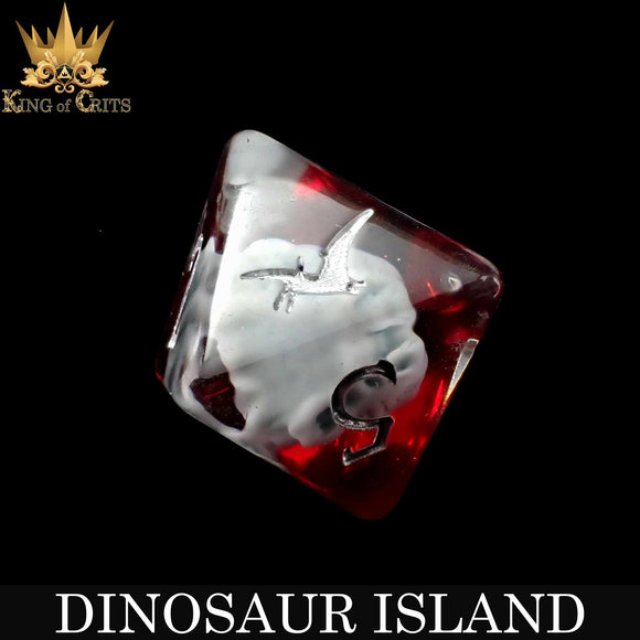 Dinosaur Island 11 Dice Set - Bards & Cards