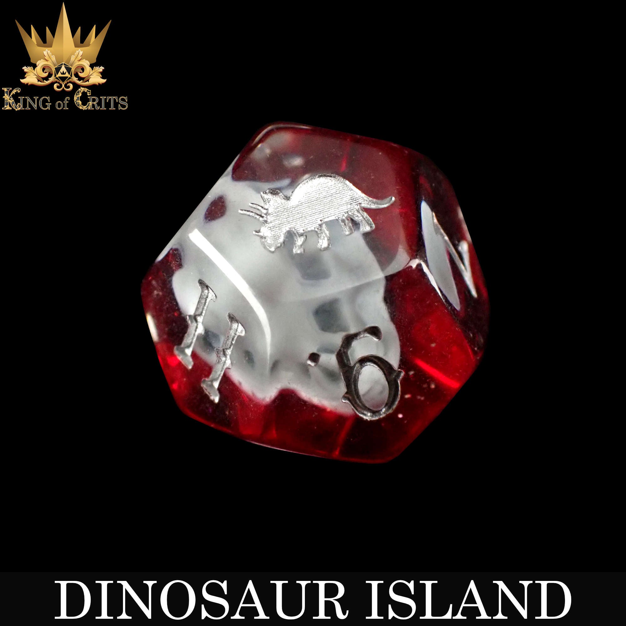 Dinosaur Island 11 Dice Set - Bards & Cards