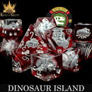 Dinosaur Island 11 Dice Set - Bards & Cards