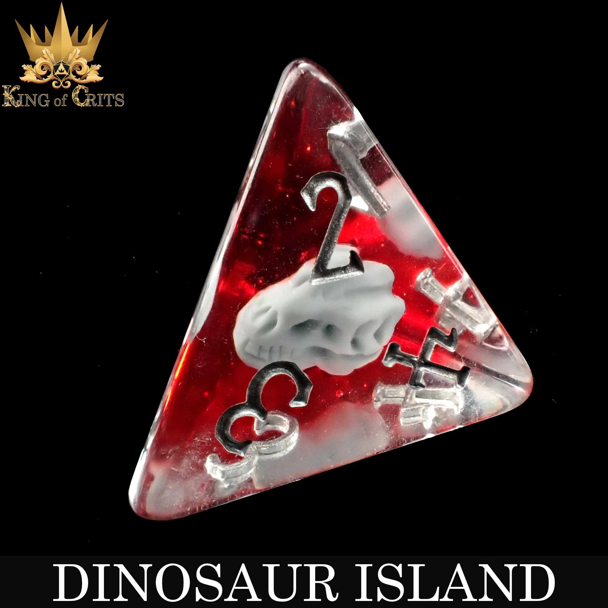 Dinosaur Island 11 Dice Set - Bards & Cards