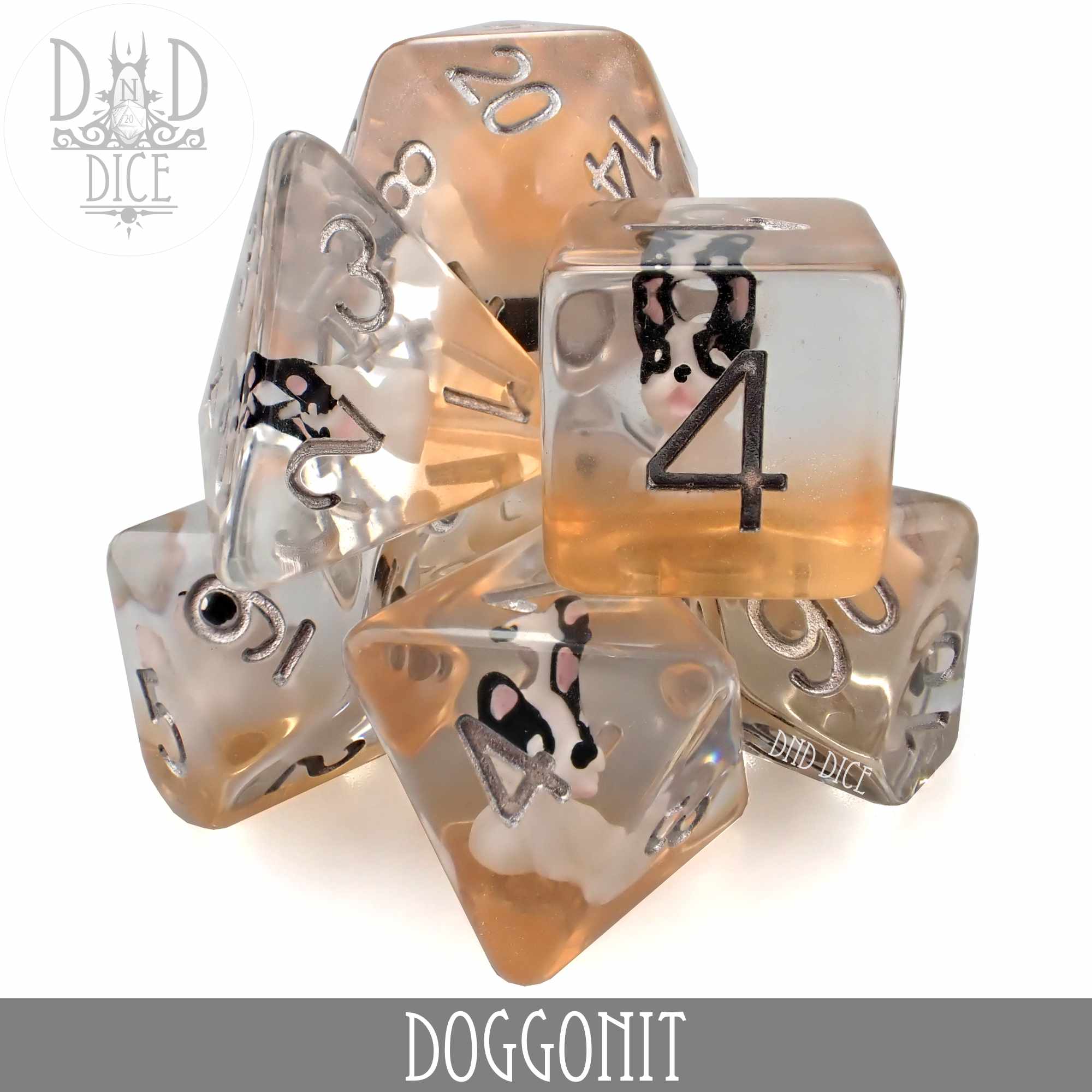 Doggonit Dice Set - Bards & Cards