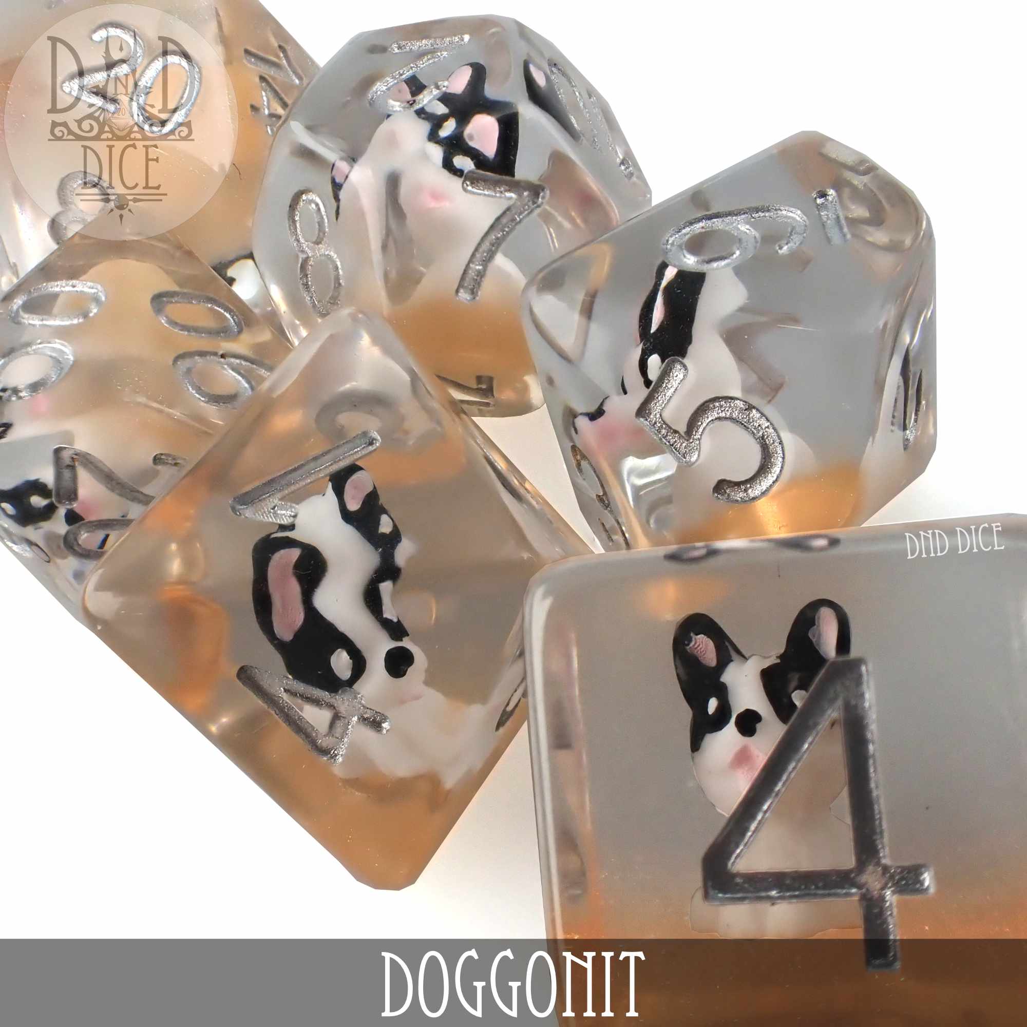 Doggonit Dice Set - Bards & Cards