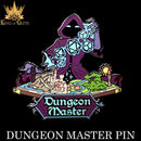 Dungeon Master Enamel Pin - Bards & Cards