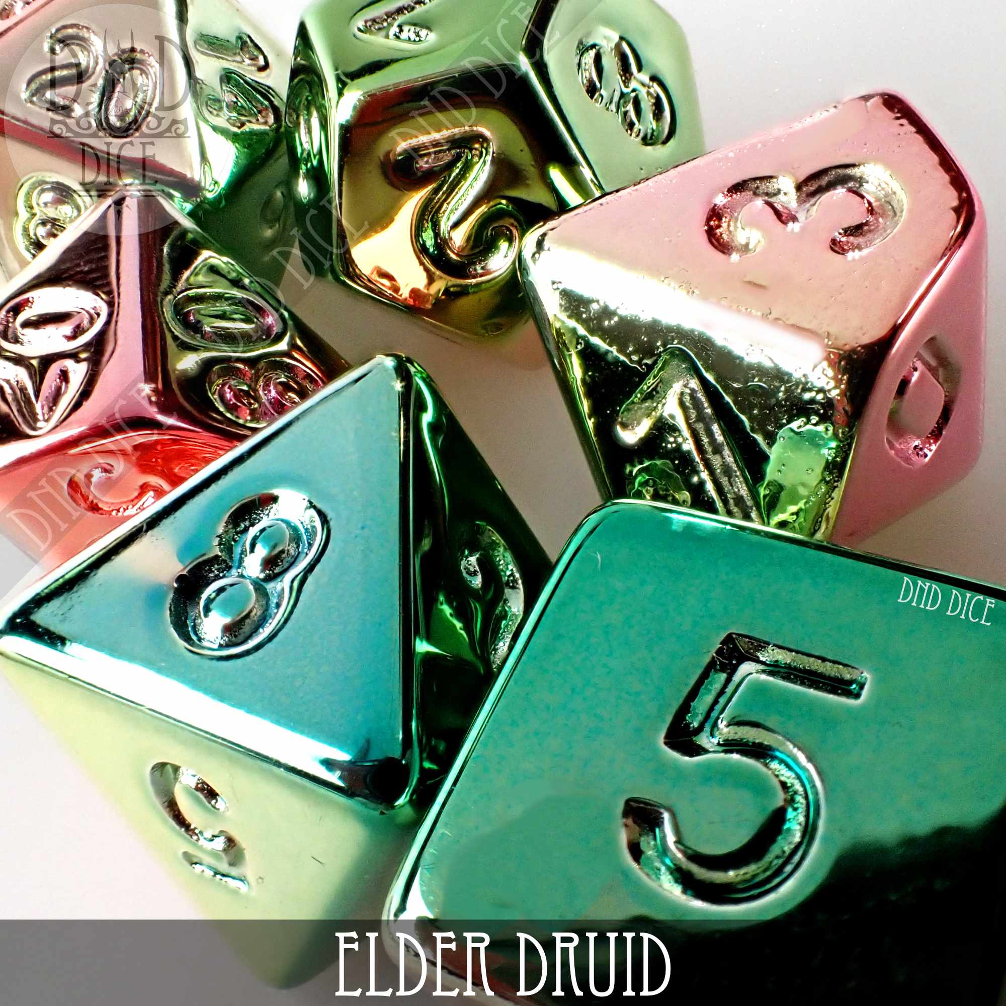 Elder Druid Dice Set - Bards & Cards