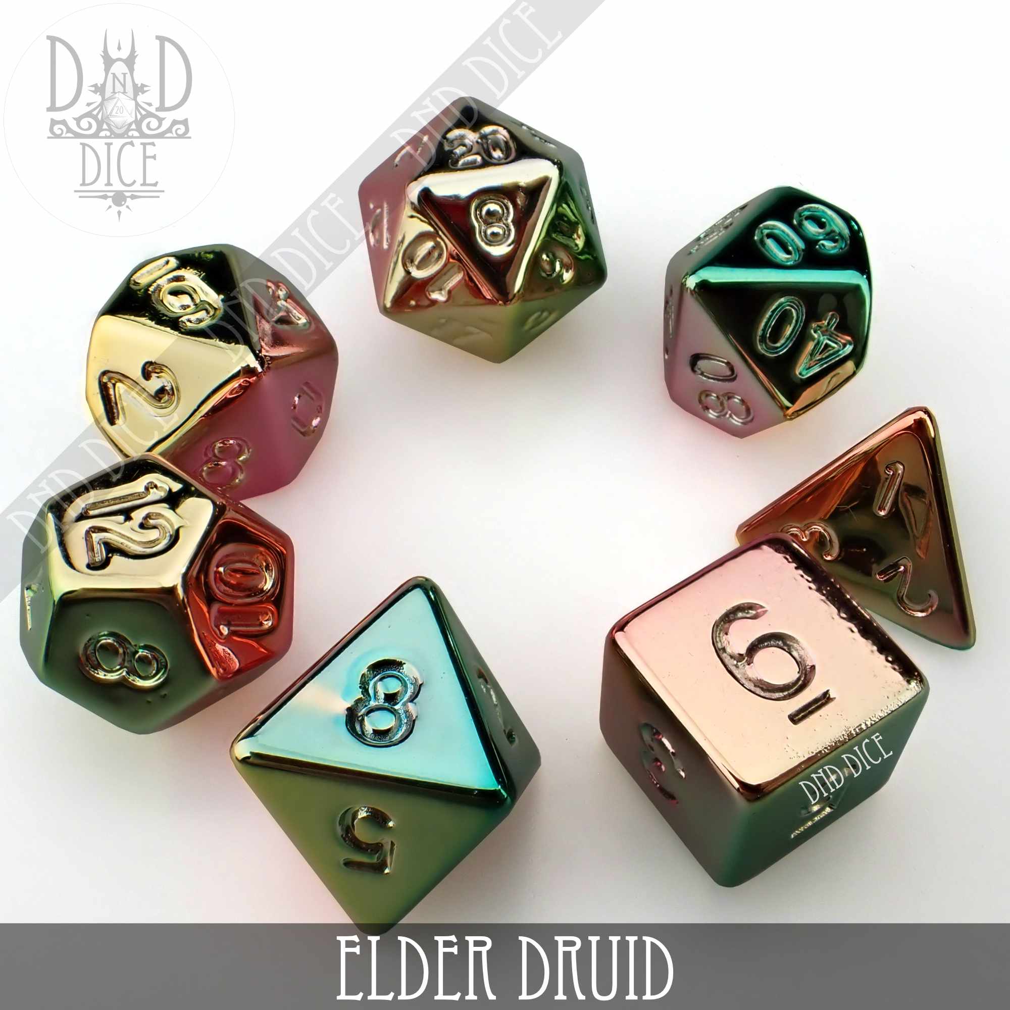 Elder Druid Dice Set - Bards & Cards