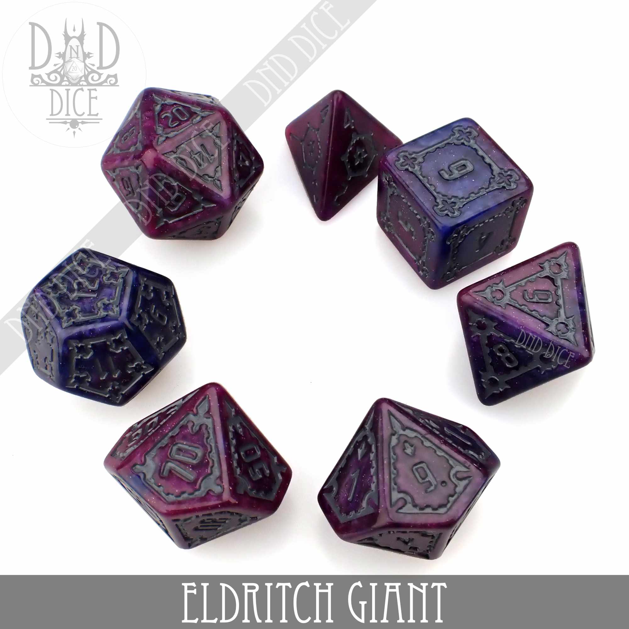 Eldritch Giant Dice Set (Oversize) - Bards & Cards