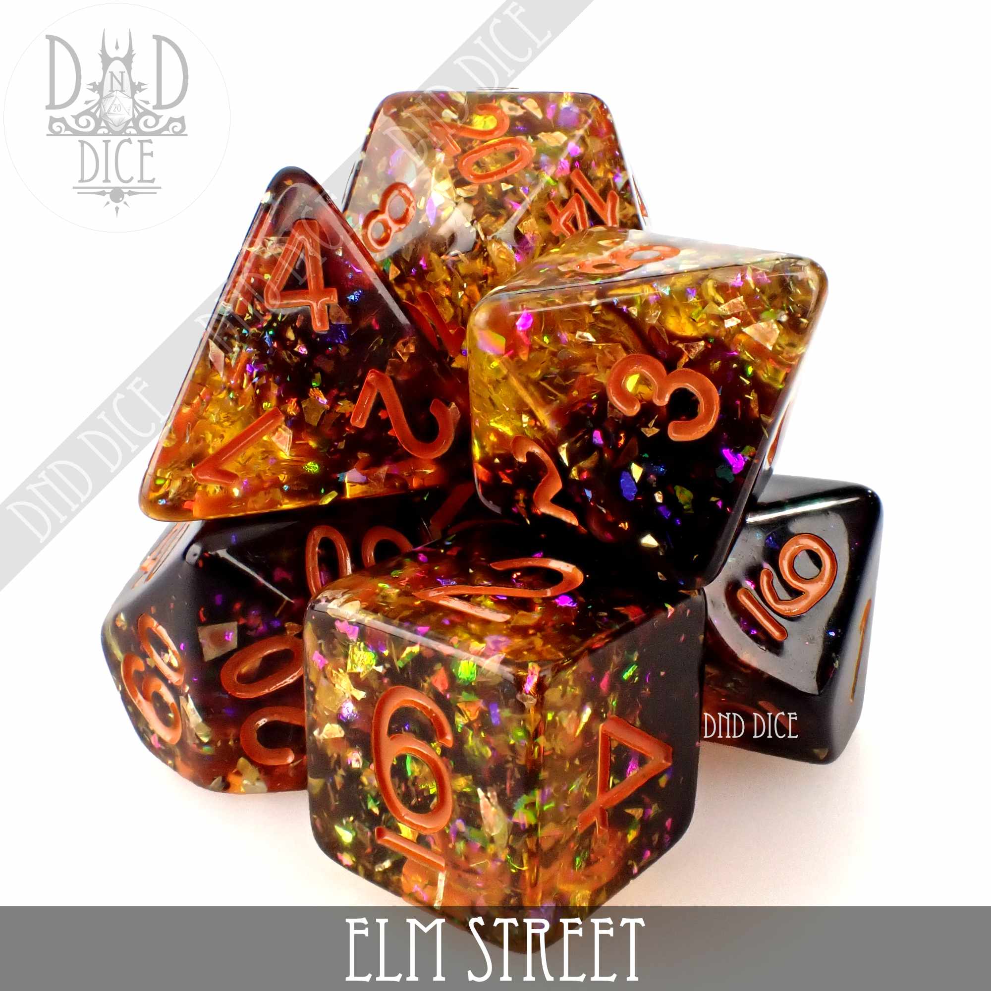 Elm Street Dice Set - Bards & Cards