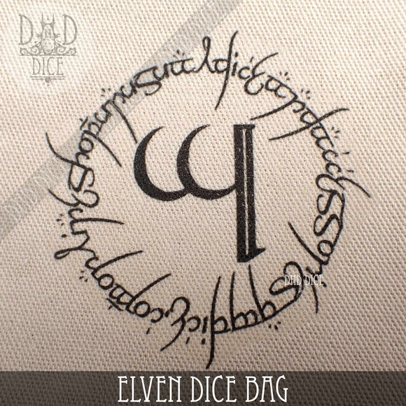 Elven Dice Bag - Bards & Cards