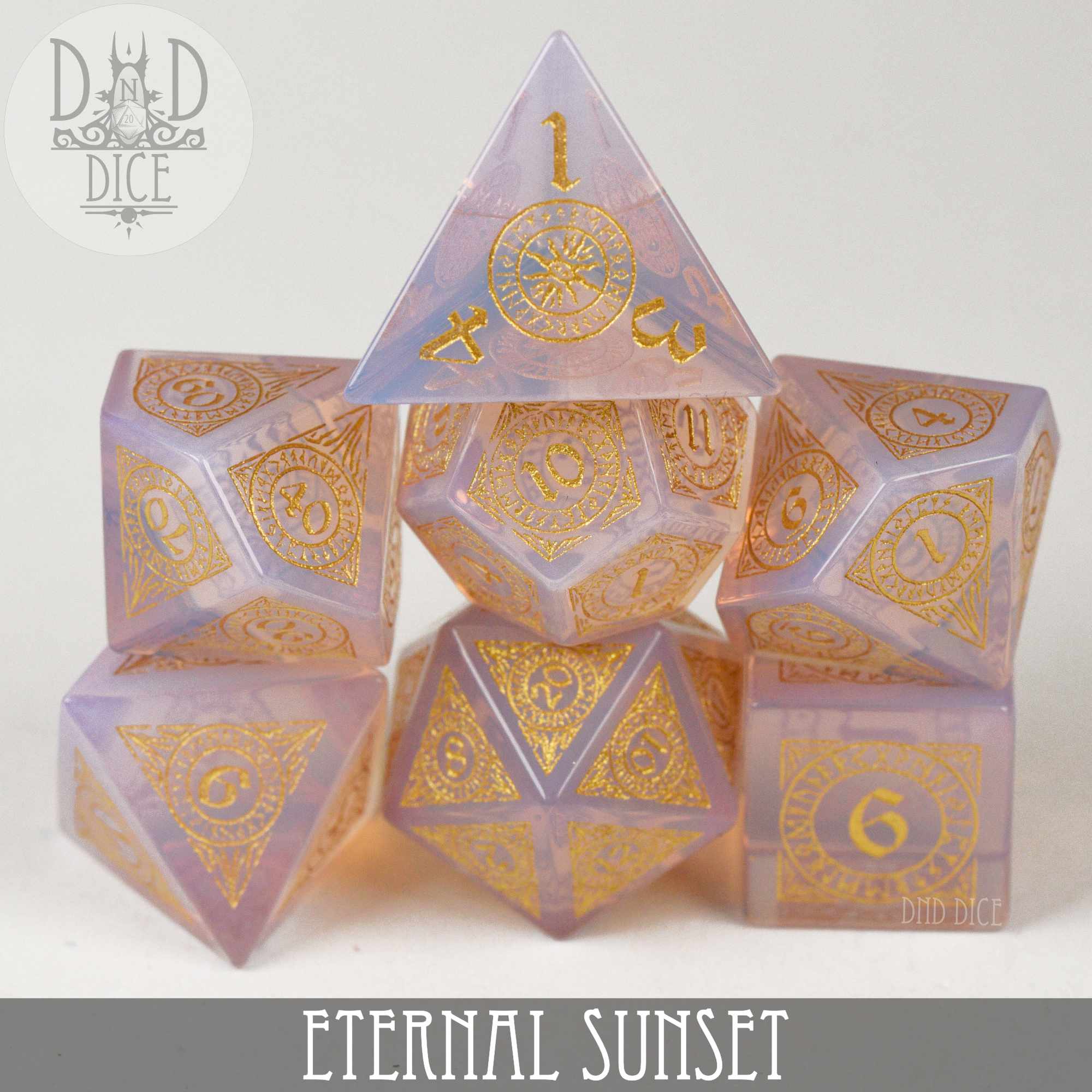 Eternal Sunset Dice Set (Gift Box) - Bards & Cards