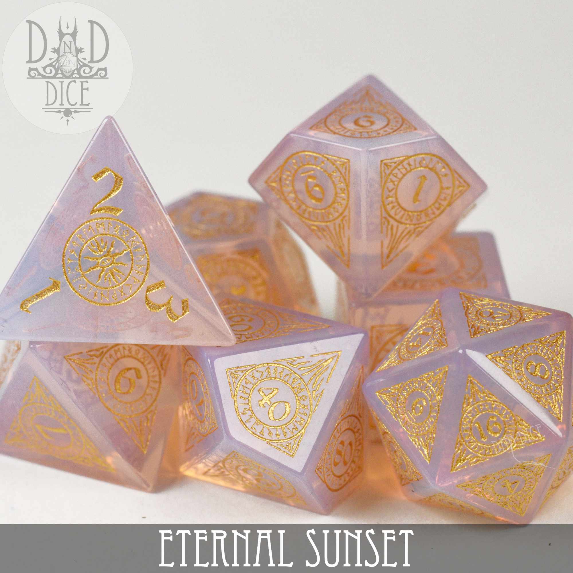 Eternal Sunset Dice Set (Gift Box) - Bards & Cards