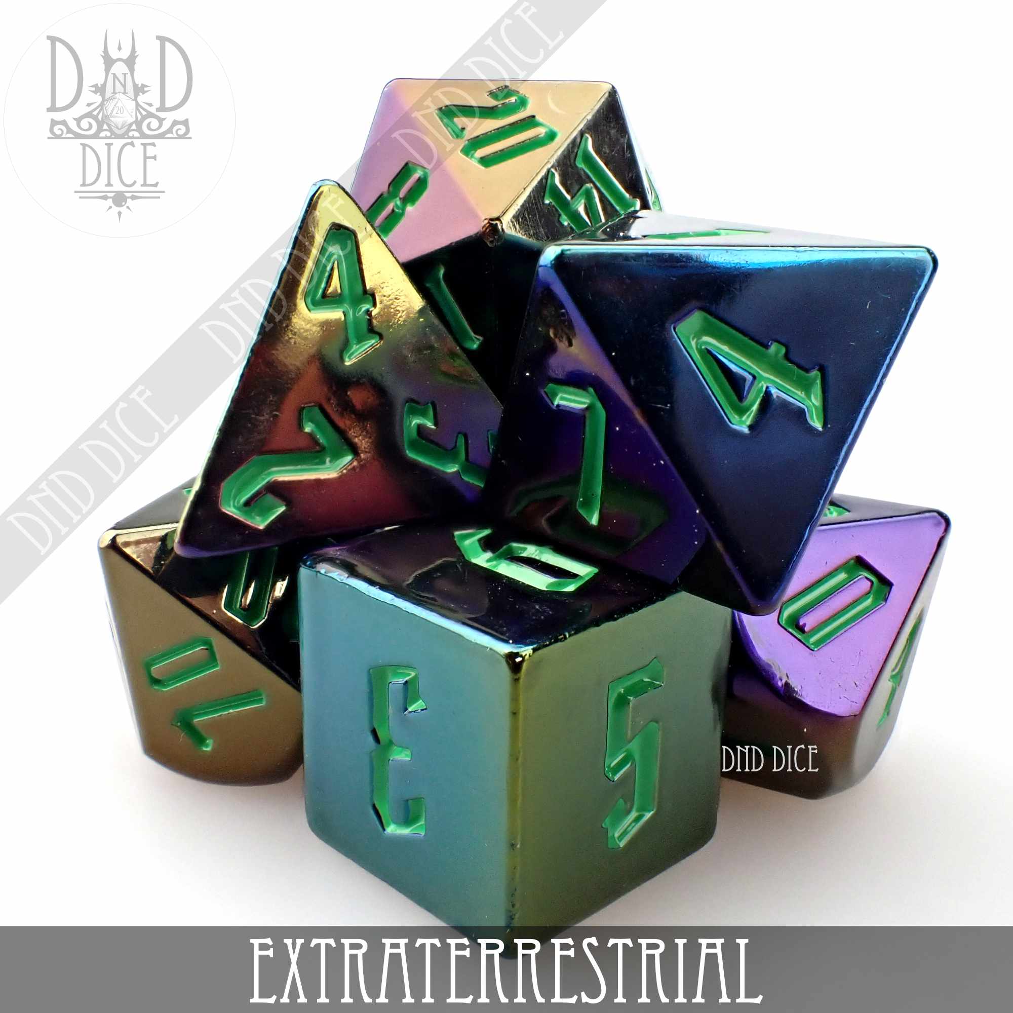 Extraterrestrial Dice Set - Bards & Cards