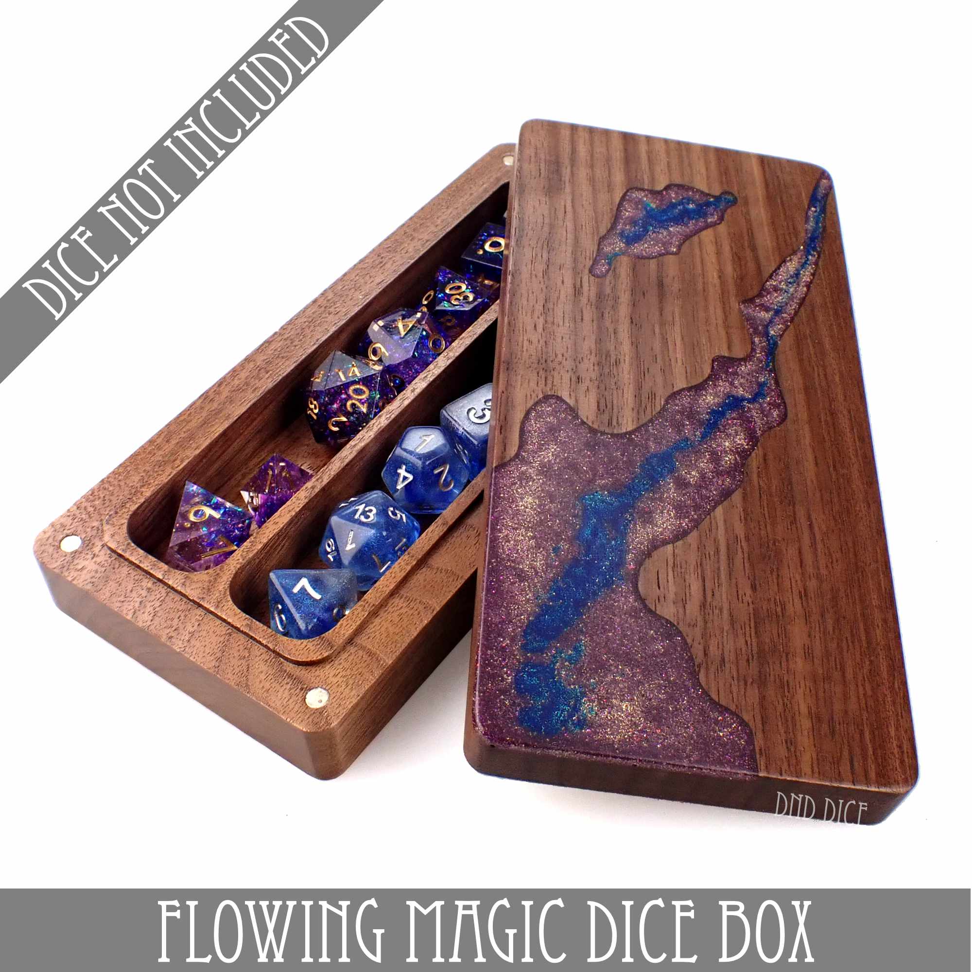 Flowing Magic Dice Box - Bards & Cards