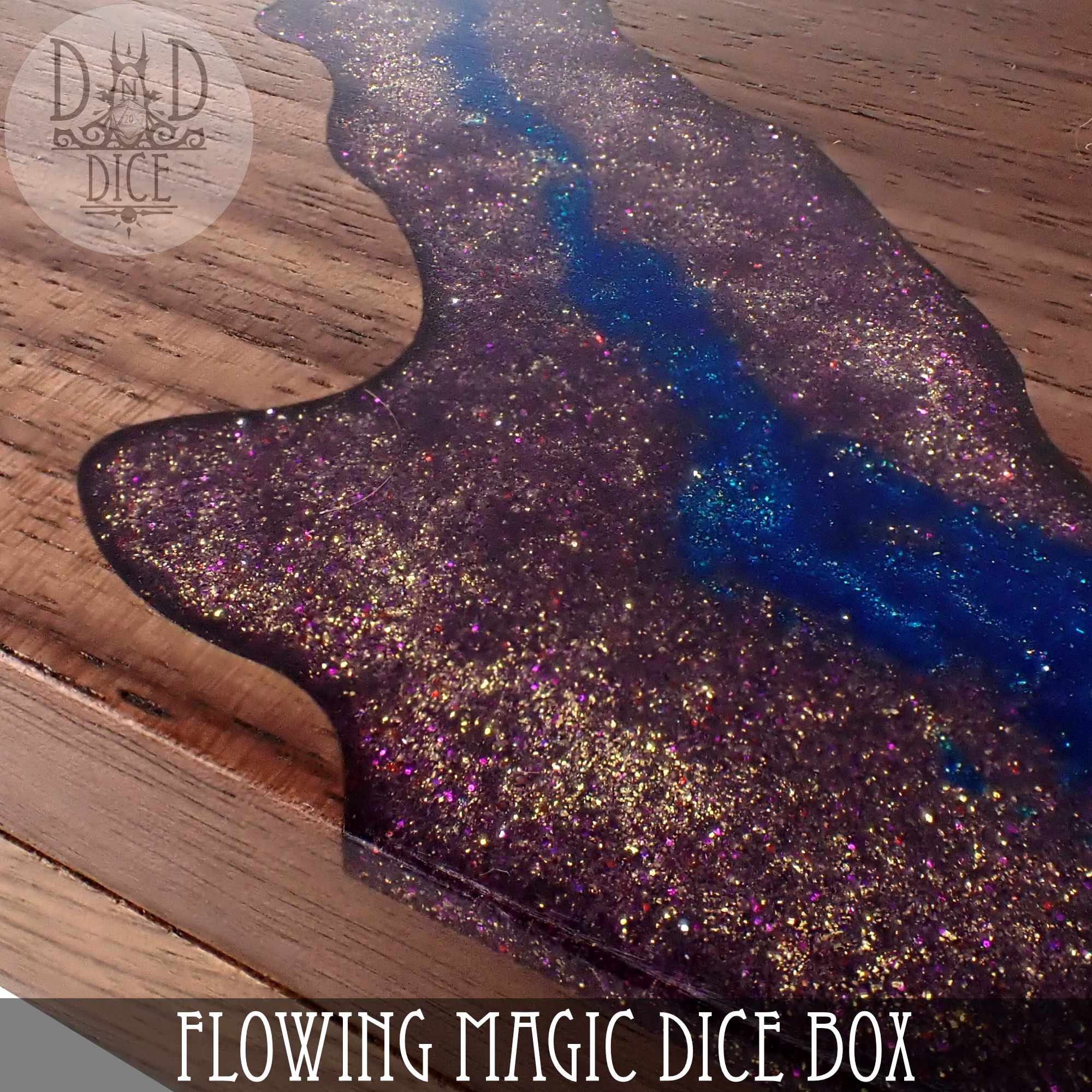 Flowing Magic Dice Box - Bards & Cards