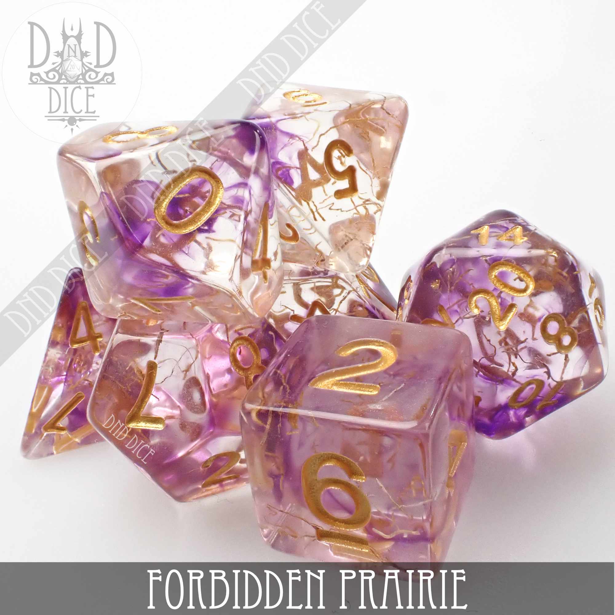 Forbidden Prairie Dice Set - Bards & Cards