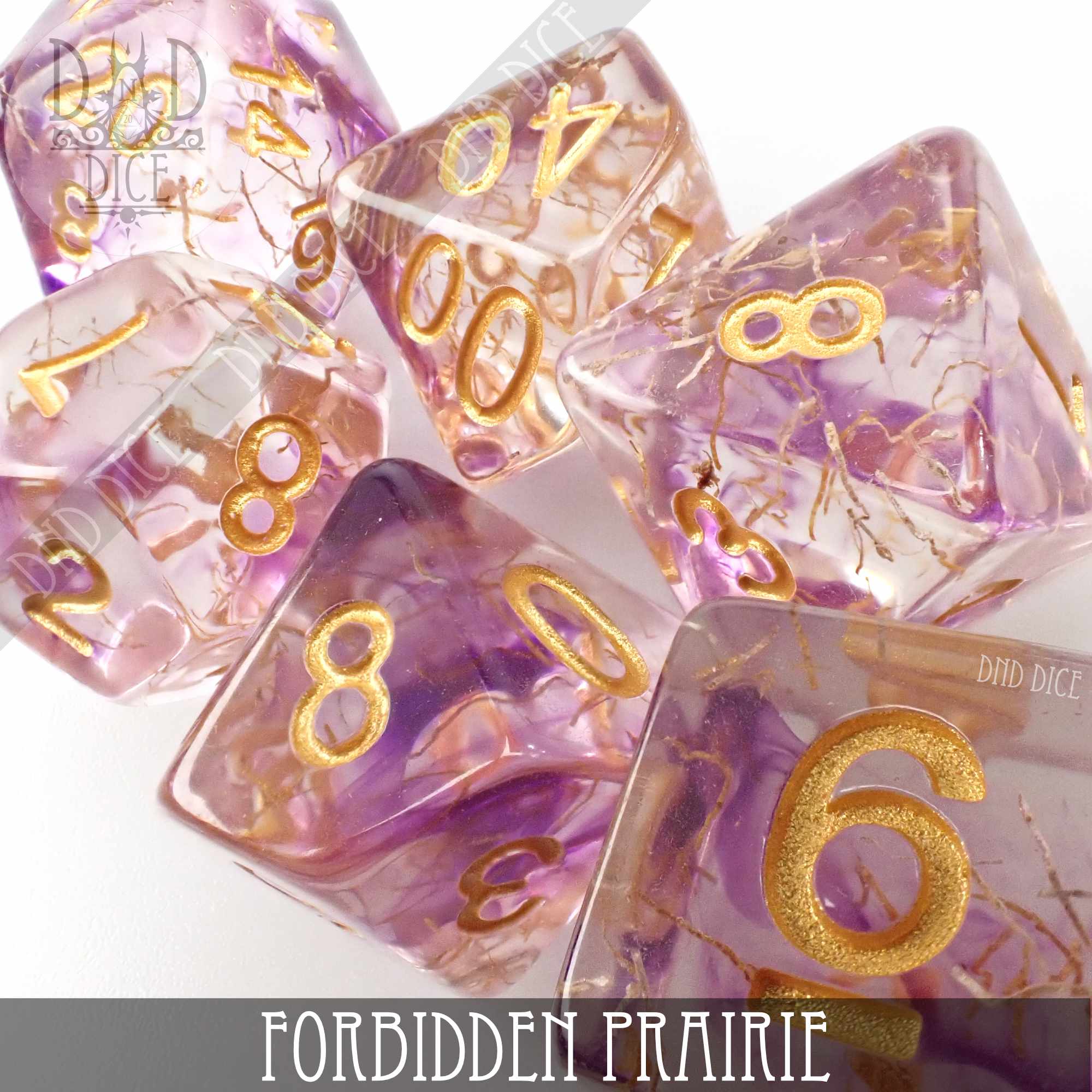 Forbidden Prairie Dice Set - Bards & Cards