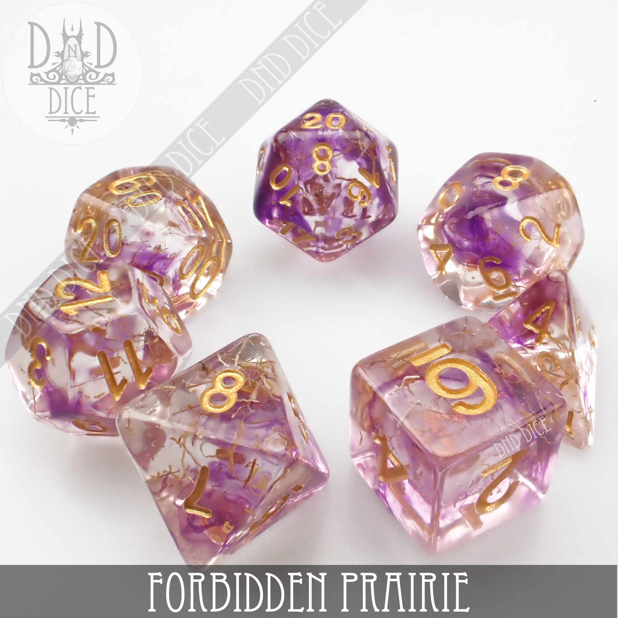 Forbidden Prairie Dice Set - Bards & Cards