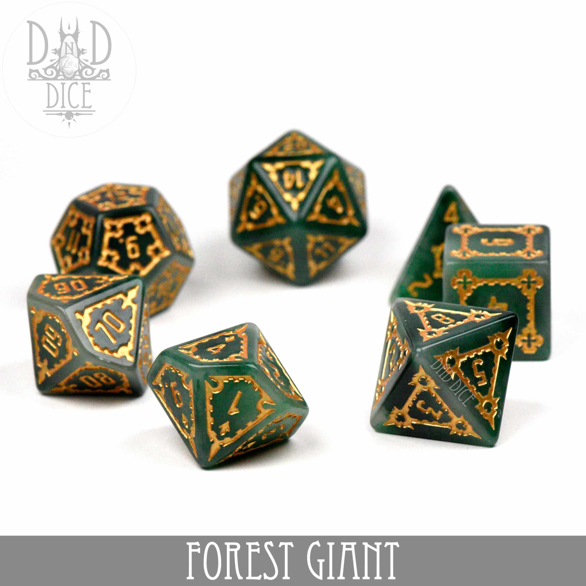 Forest Giant Dice Set (Oversize) - Bards & Cards