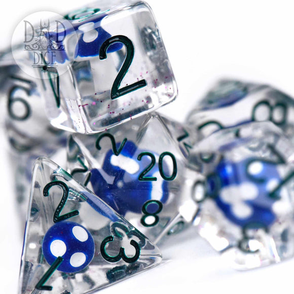 Fungal Spores Dice Set - Bards & Cards
