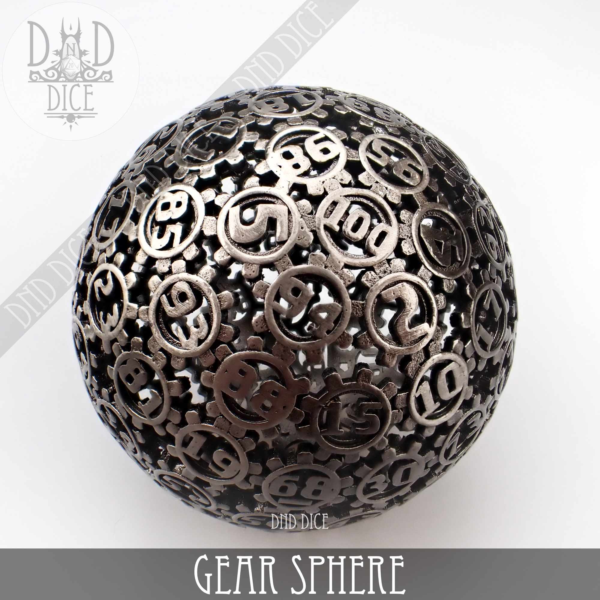 Gear Sphere Hollow D100 - Bards & Cards