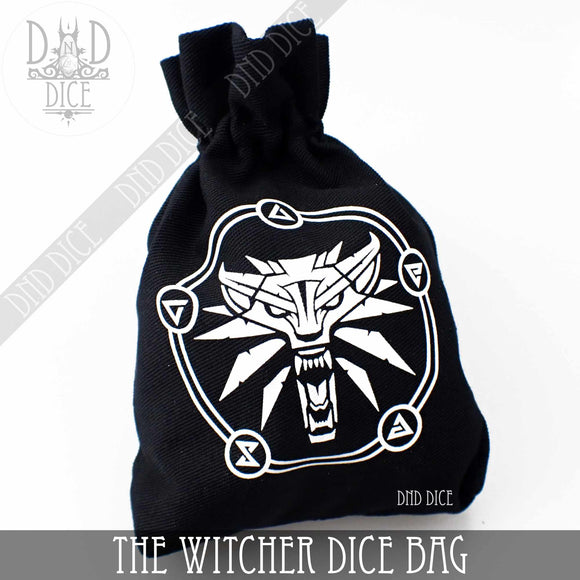 The Witcher - Dice Bags (3 Colors) - Bards & Cards