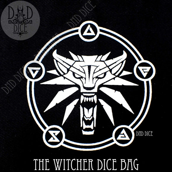 The Witcher - Dice Bags (3 Colors) - Bards & Cards