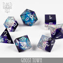 Ghost Town Handmade Dice Set - Bards & Cards