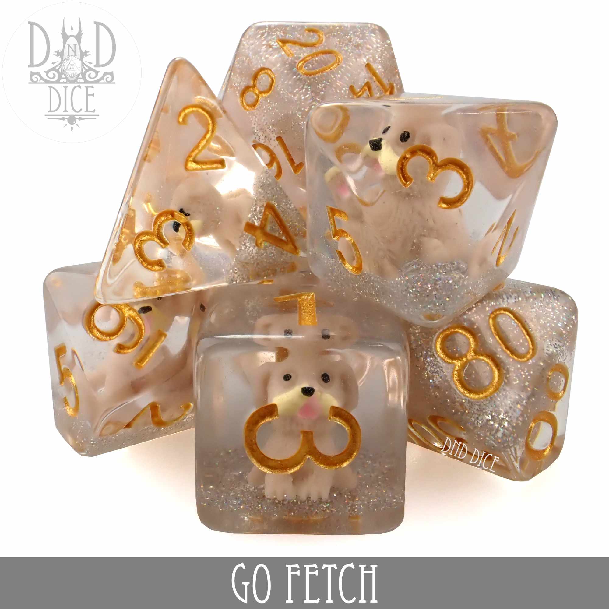 Go Fetch Dice Set - Bards & Cards