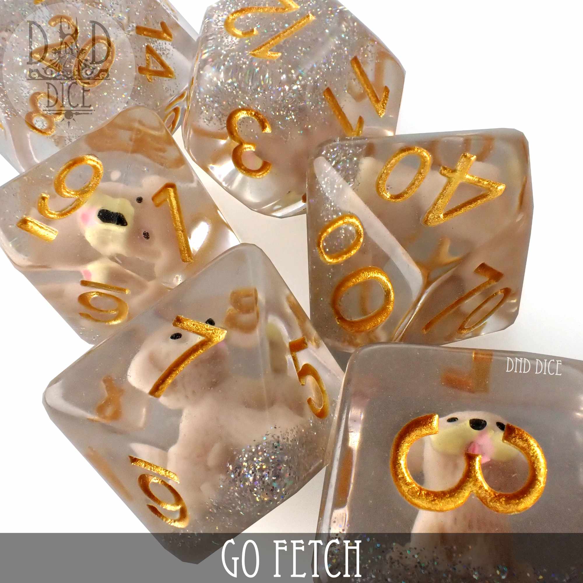 Go Fetch Dice Set - Bards & Cards