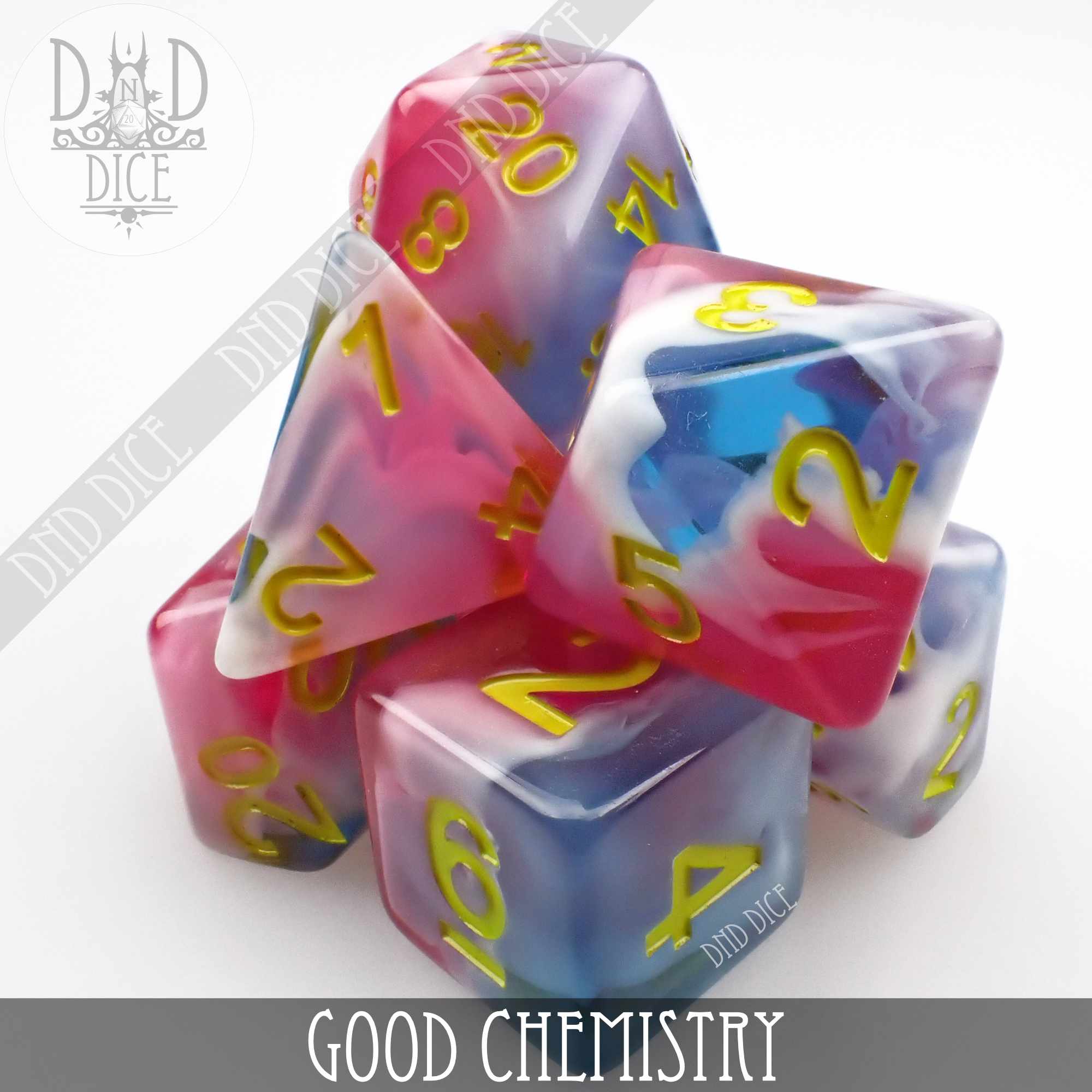 Good Chemistry Dice Set - Bards & Cards