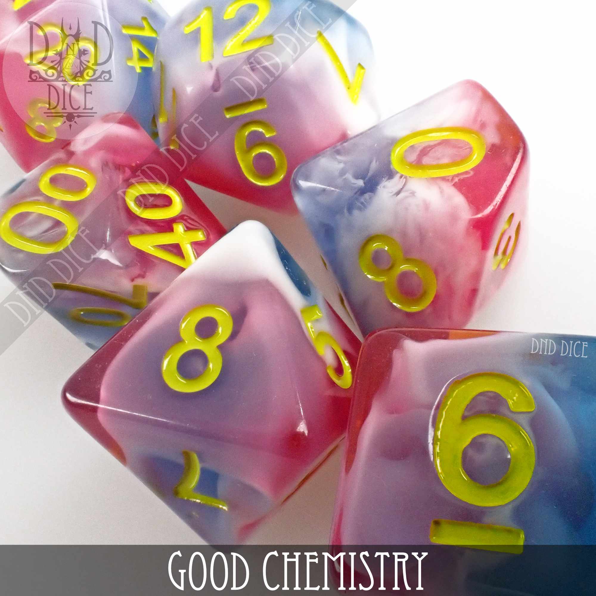 Good Chemistry Dice Set - Bards & Cards