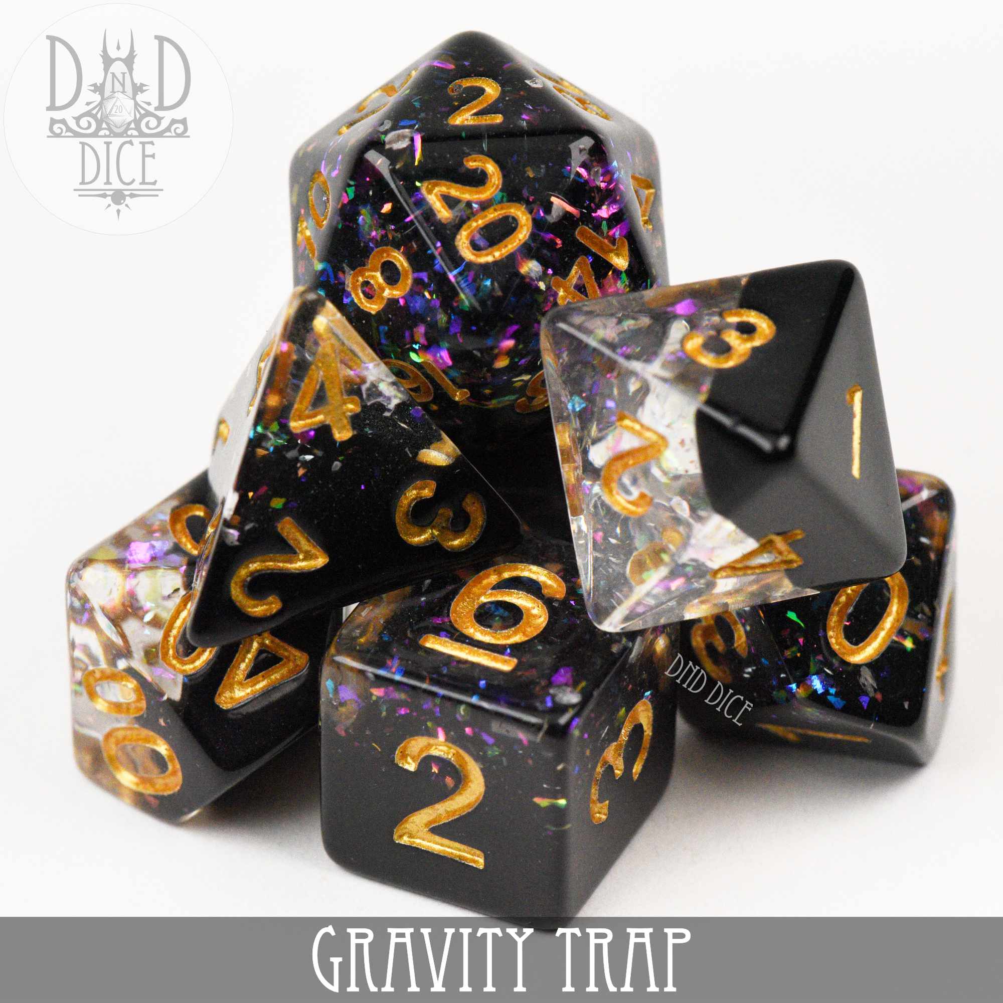 Gravity Trap Dice Set - Bards & Cards