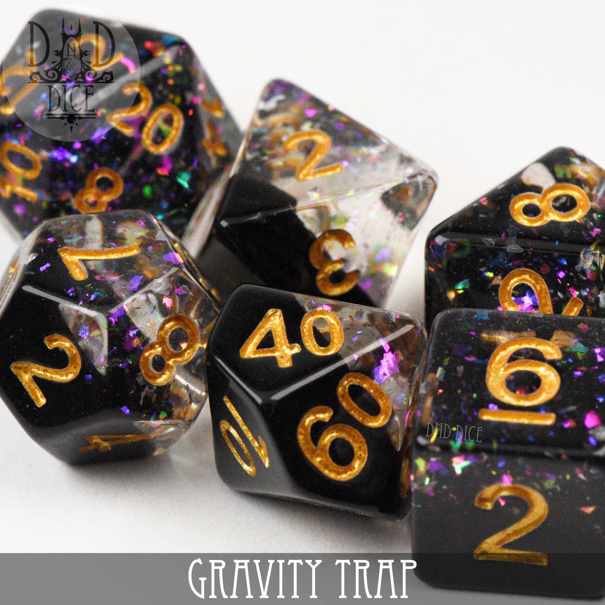 Gravity Trap Dice Set - Bards & Cards