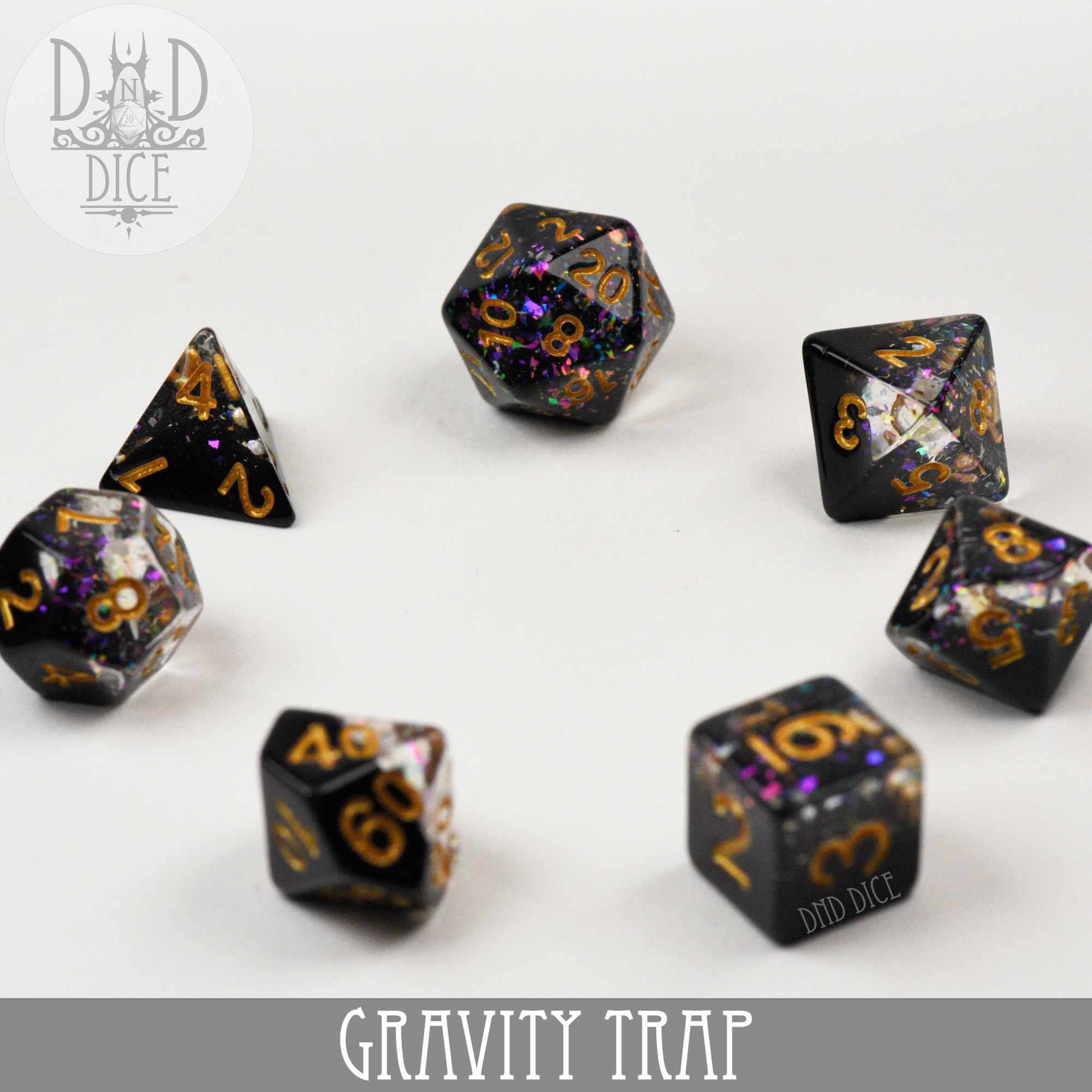 Gravity Trap Dice Set - Bards & Cards