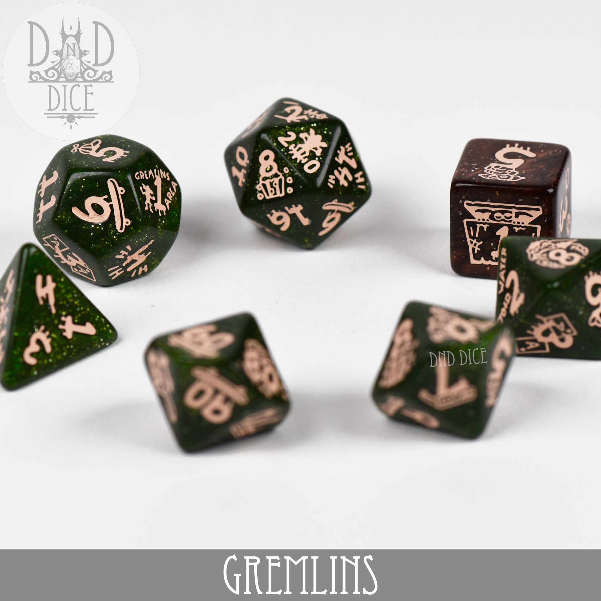 Gremlins Dice Set - Bards & Cards