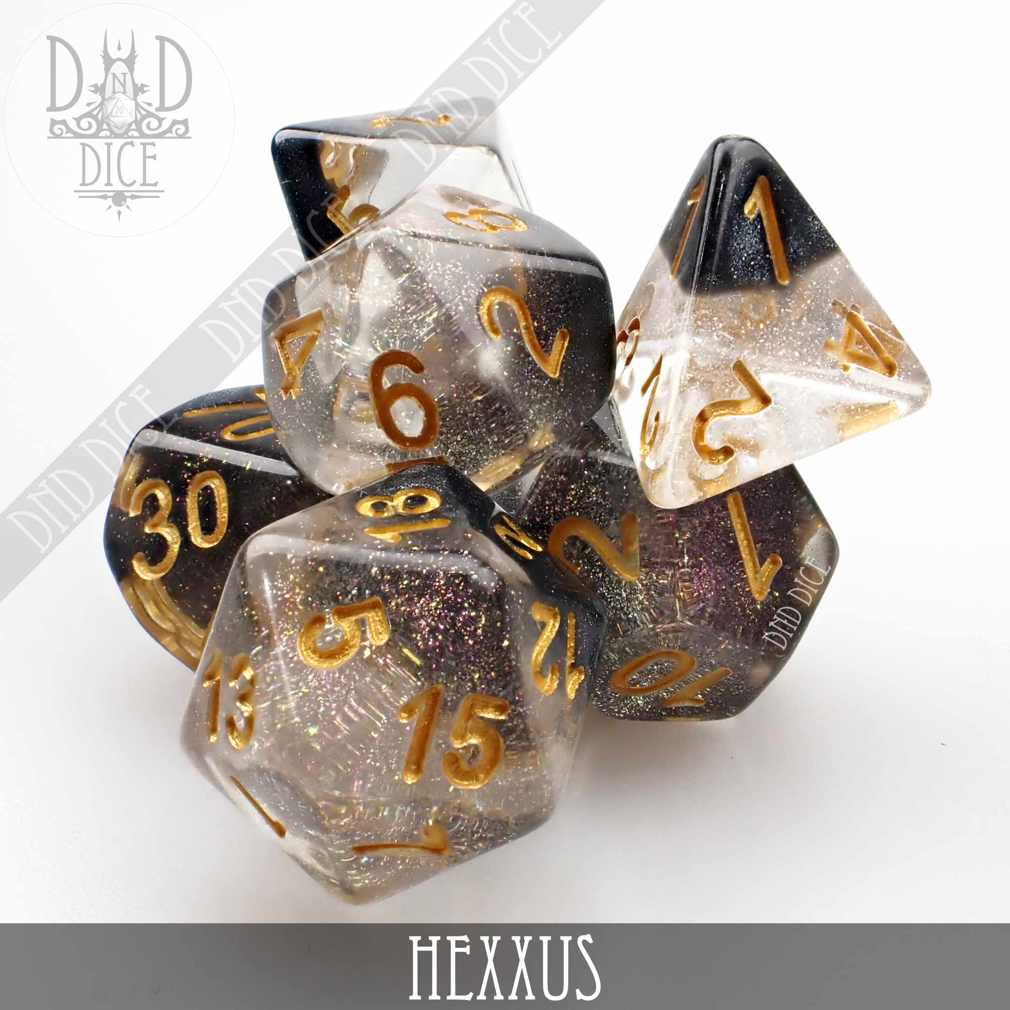 Hexxus Dice Set - Bards & Cards