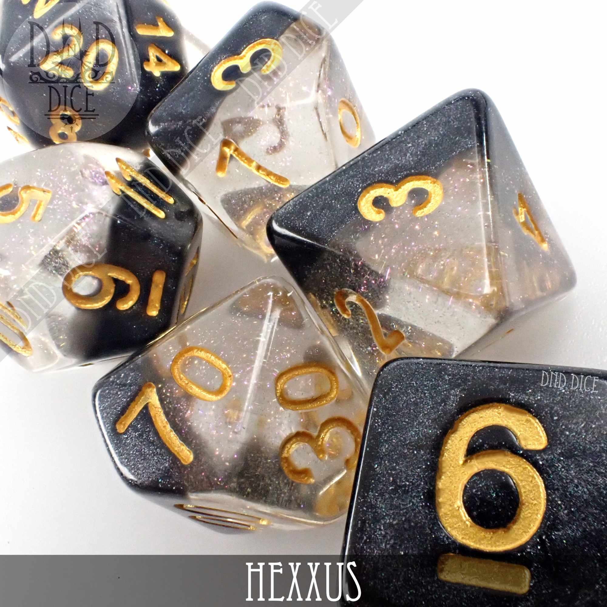 Hexxus Dice Set - Bards & Cards