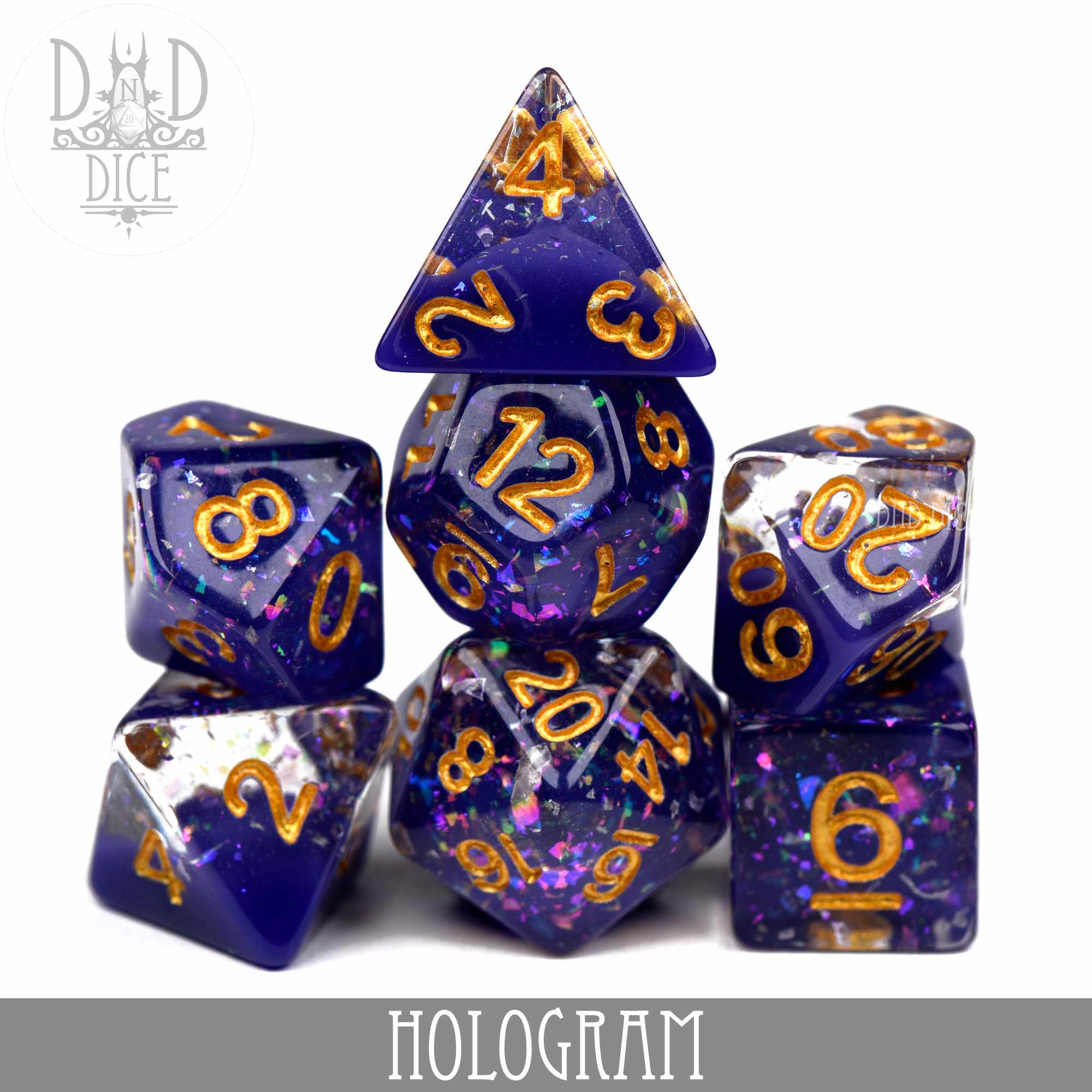 Hologram Dice Set - Bards & Cards