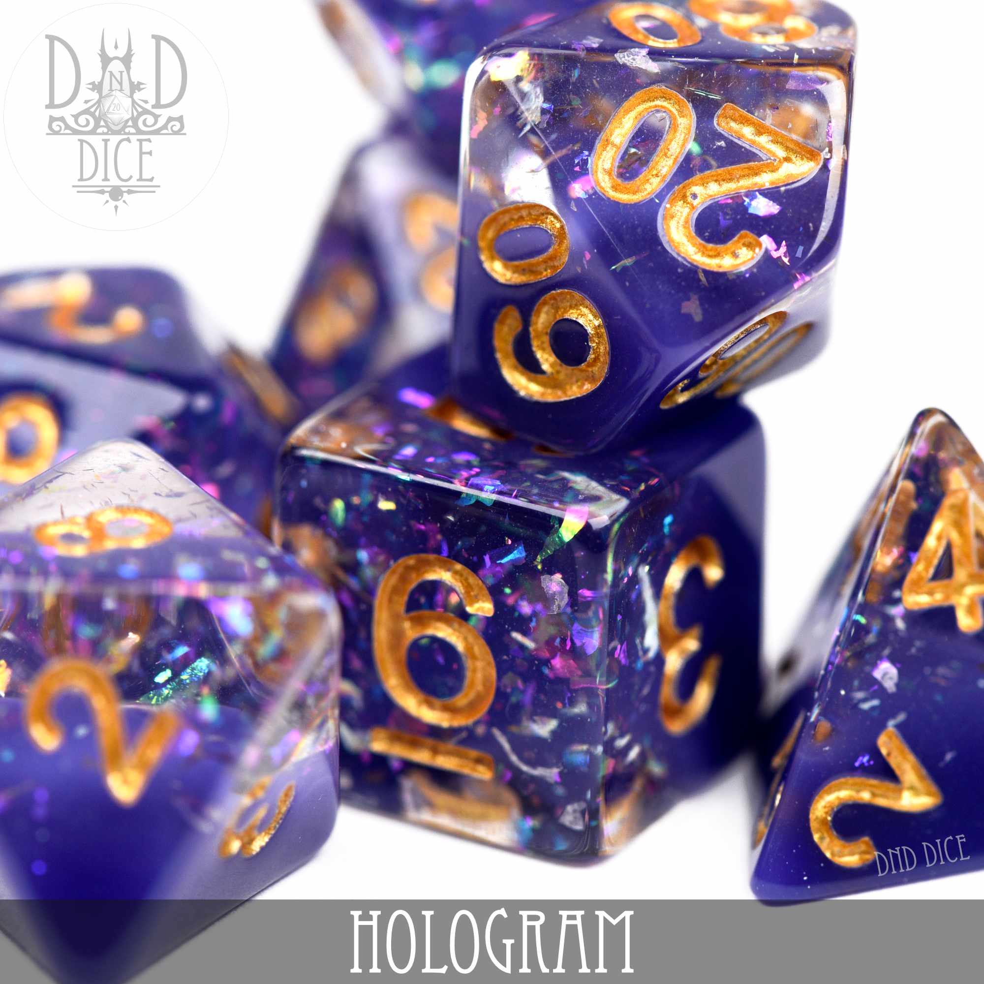 Hologram Dice Set - Bards & Cards