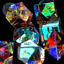 Infinity Prism Glass Dice Set (Gift Box) - Bards & Cards
