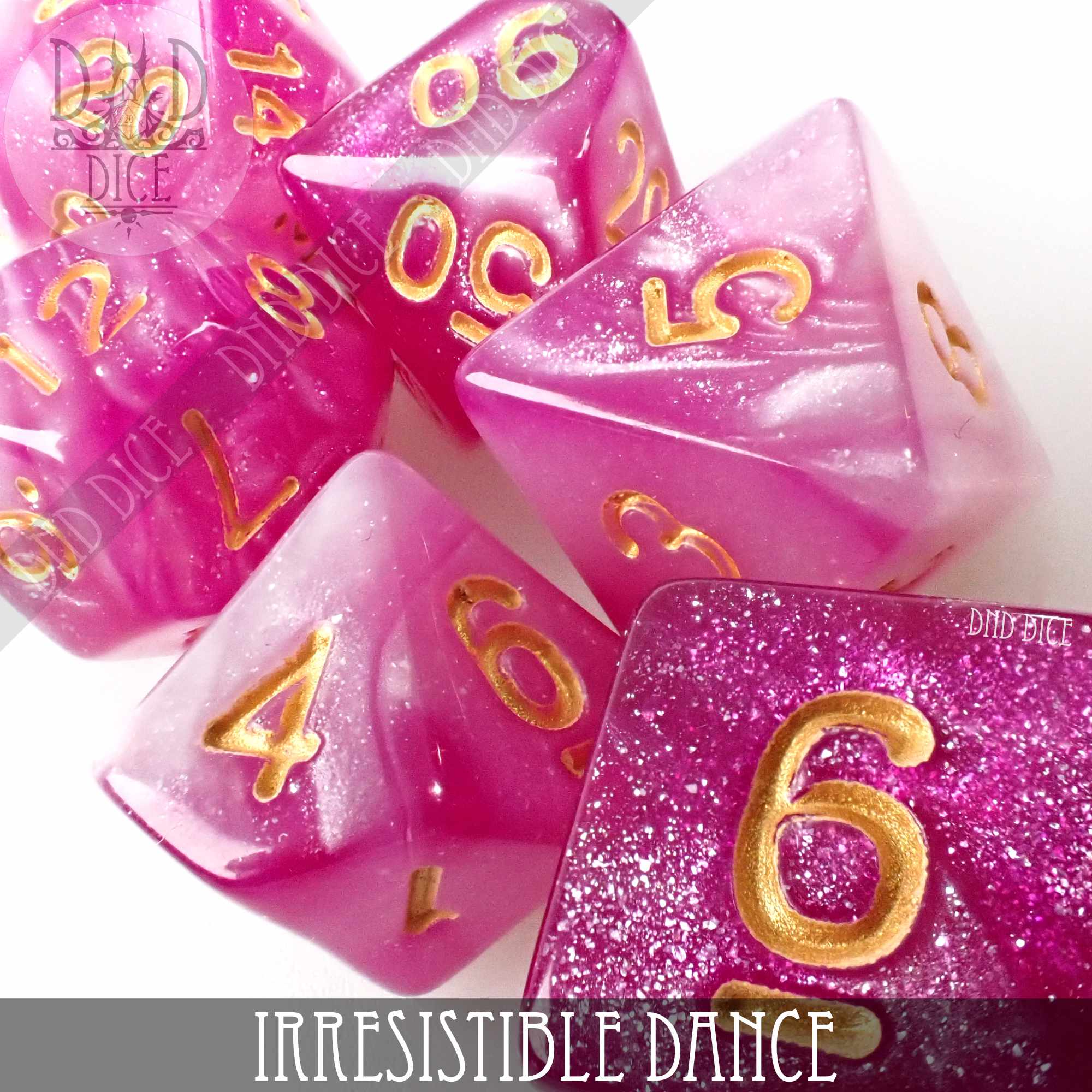 Irresistible Dance Dice Set - Bards & Cards