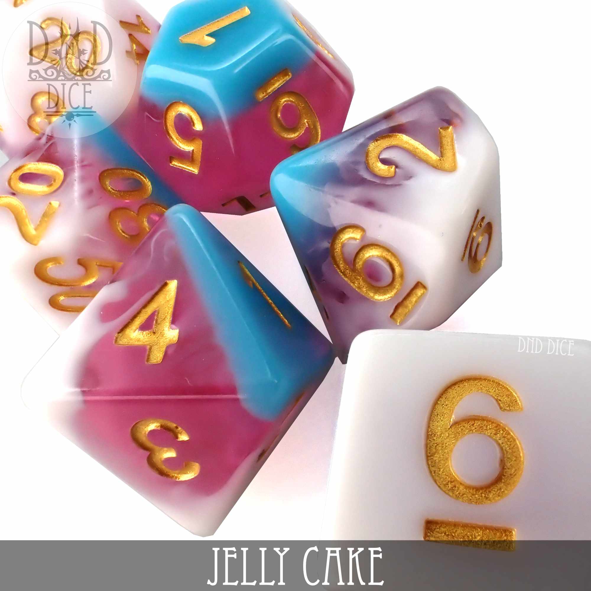 Jelly Cake Dice Set - Bards & Cards