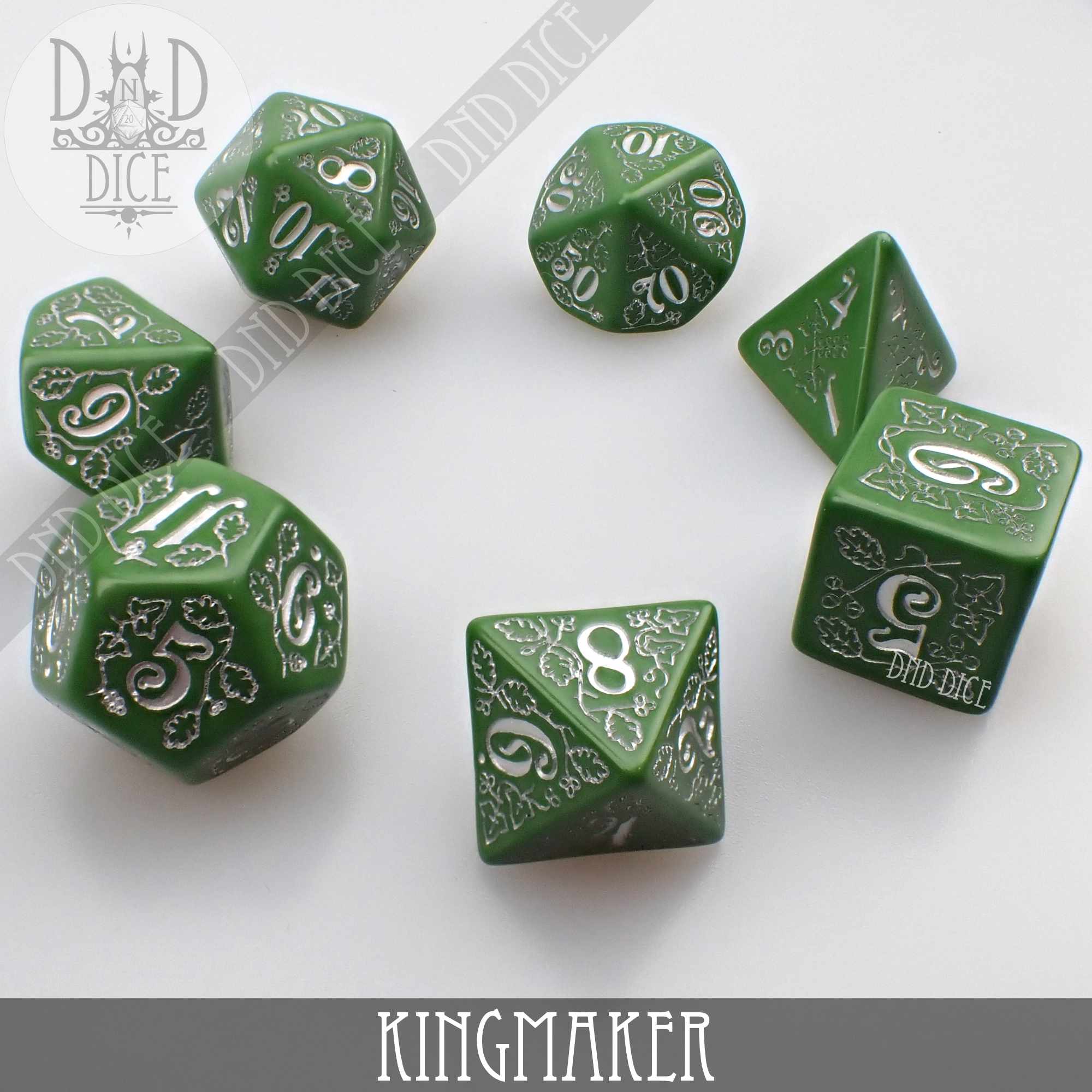 Pathfinder - Kingmaker Dice Set - Bards & Cards