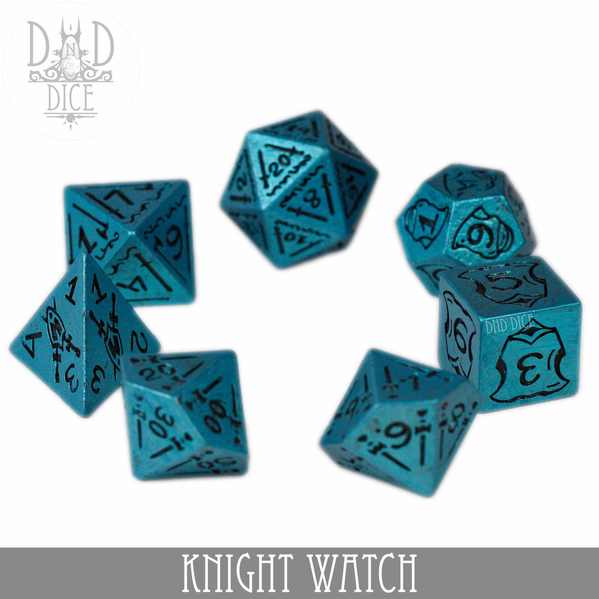 Knight Watch Dice Set - Bards & Cards